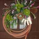 Handcrafted Wreaths from Your Own Garden