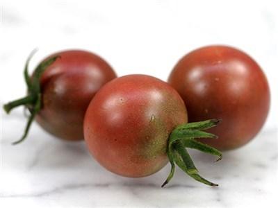 Photo of Tomato (Solanum lycopersicum 'Black Cherry') uploaded by Joy