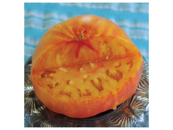 Photo of Tomato (Solanum lycopersicum 'Pineapple') uploaded by Joy