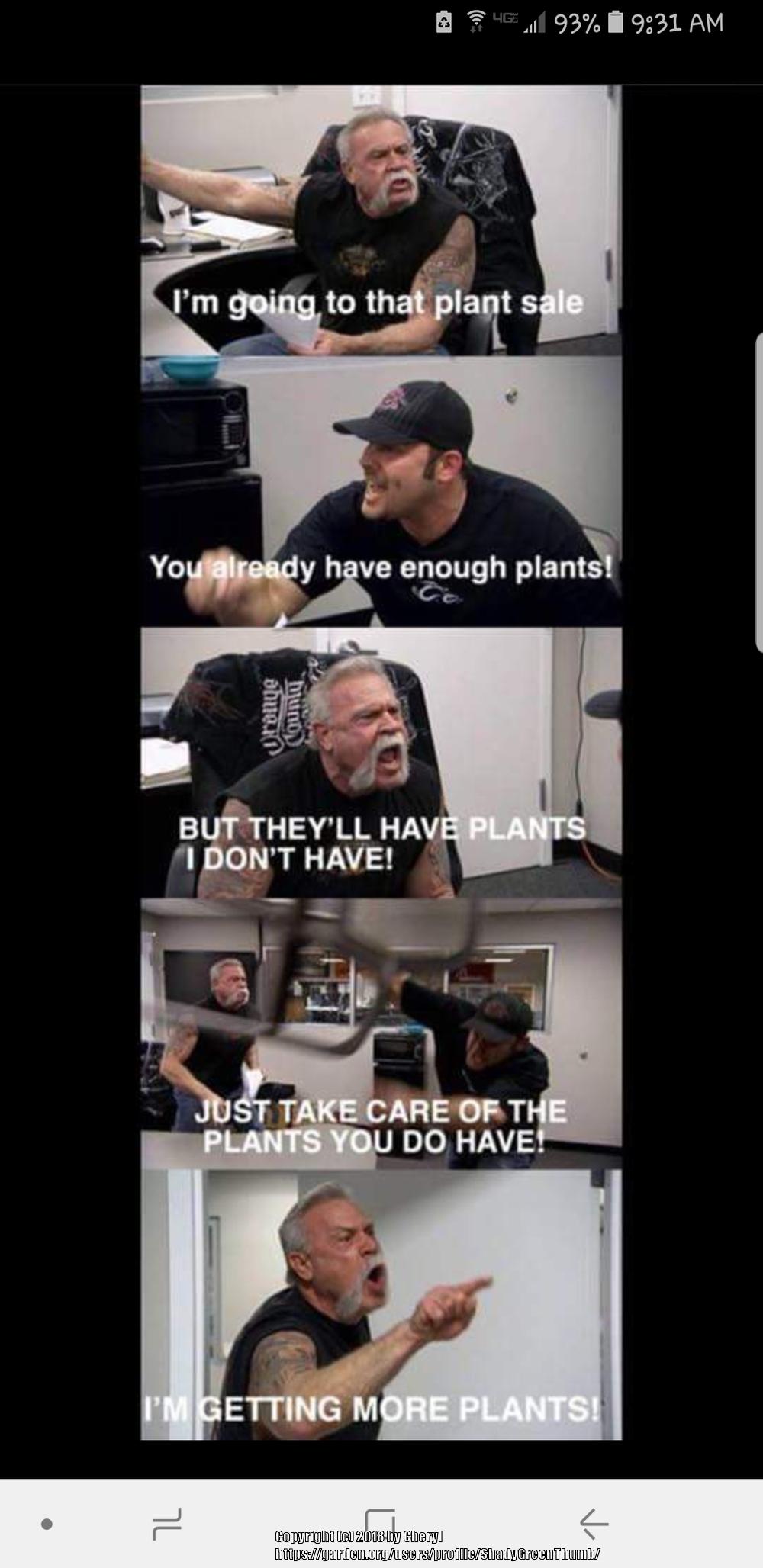 Sandbox forum→Lighten up, Francis. A place for plant humor & jokes